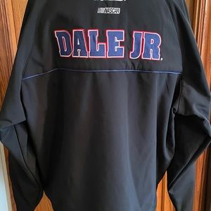 Dale Jr. water resistant jacket. Fleece lined.